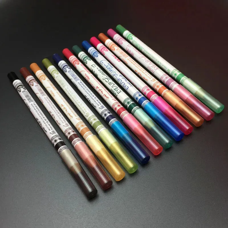🔥 Transform Your Look with 12 Vibrant Colors – The Ultimate 3-in-1 Makeup Pencil Set! 🔥