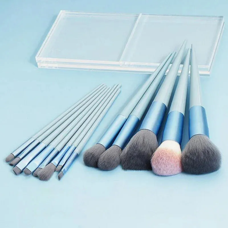 13-Piece Fluffy Makeup Brush Set