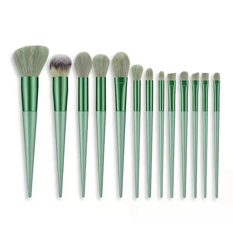 13-Piece Fluffy Makeup Brush Set