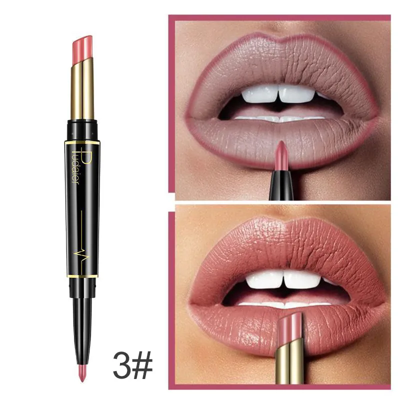 16 Color Long Lasting Lipstick   Lip Liner Combo