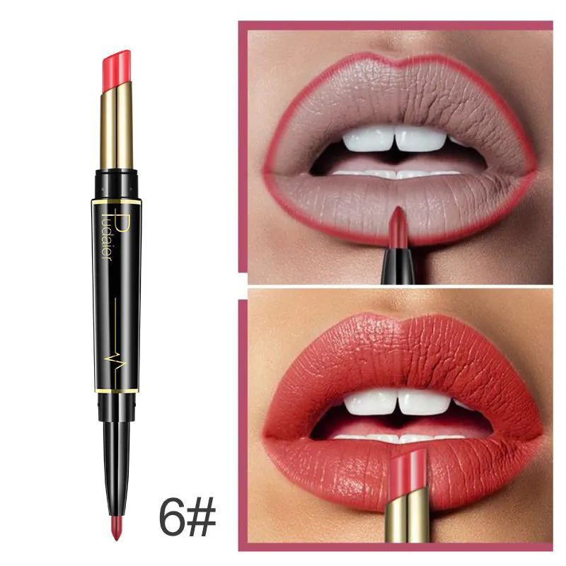 16 Color Long Lasting Lipstick   Lip Liner Combo