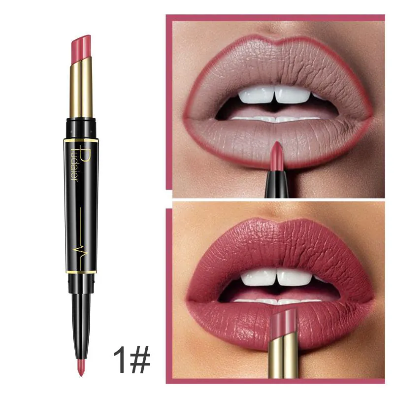 16 Color Long Lasting Lipstick   Lip Liner Combo