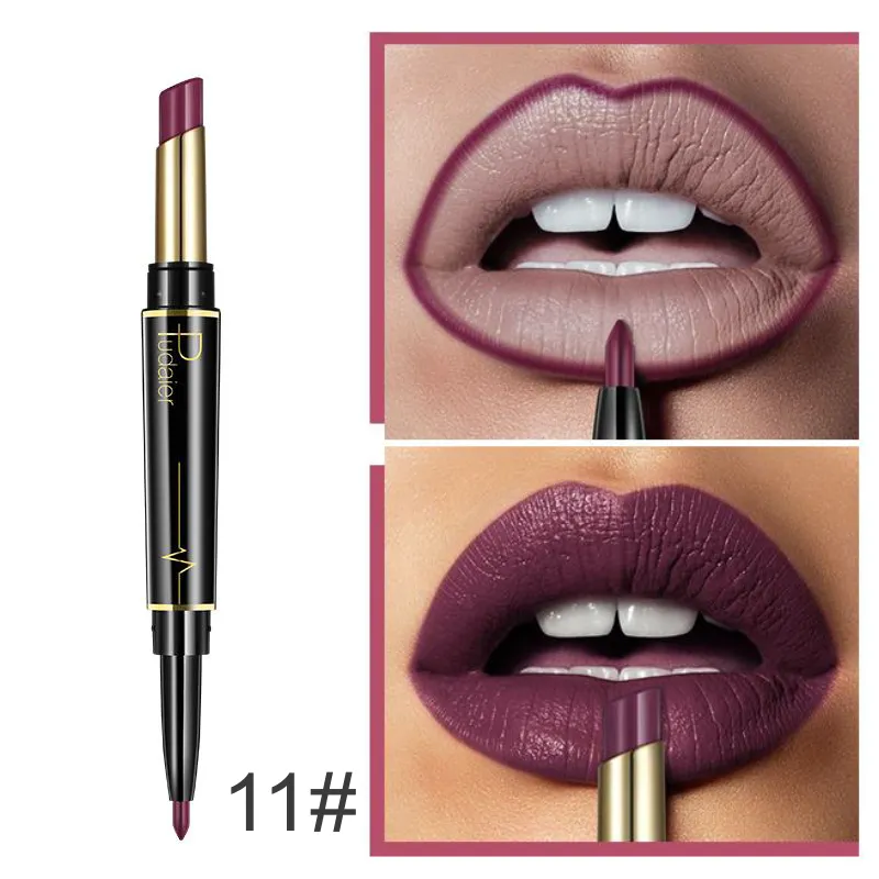 16 Color Long Lasting Lipstick   Lip Liner Combo