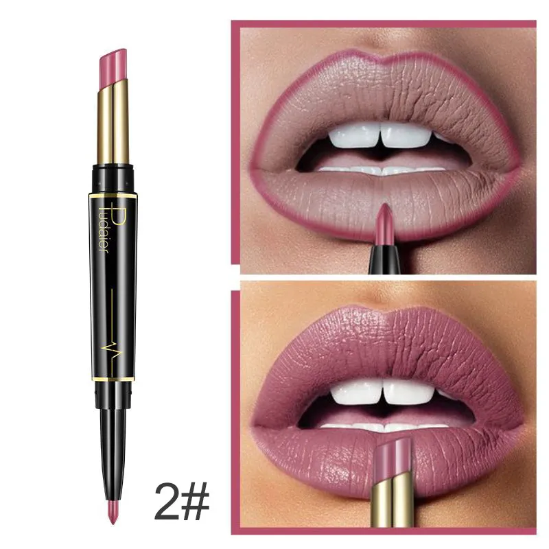 16 Color Long Lasting Lipstick   Lip Liner Combo