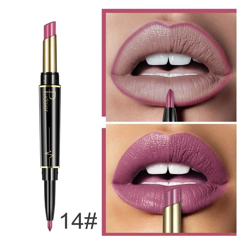 16 Color Long Lasting Lipstick   Lip Liner Combo