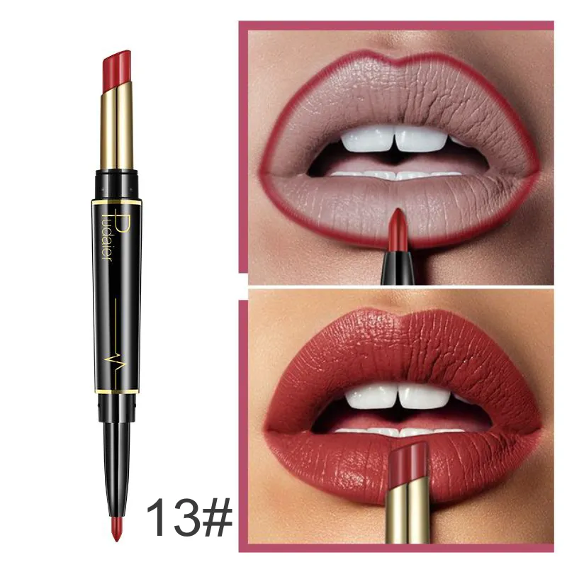 16 Color Long Lasting Lipstick   Lip Liner Combo