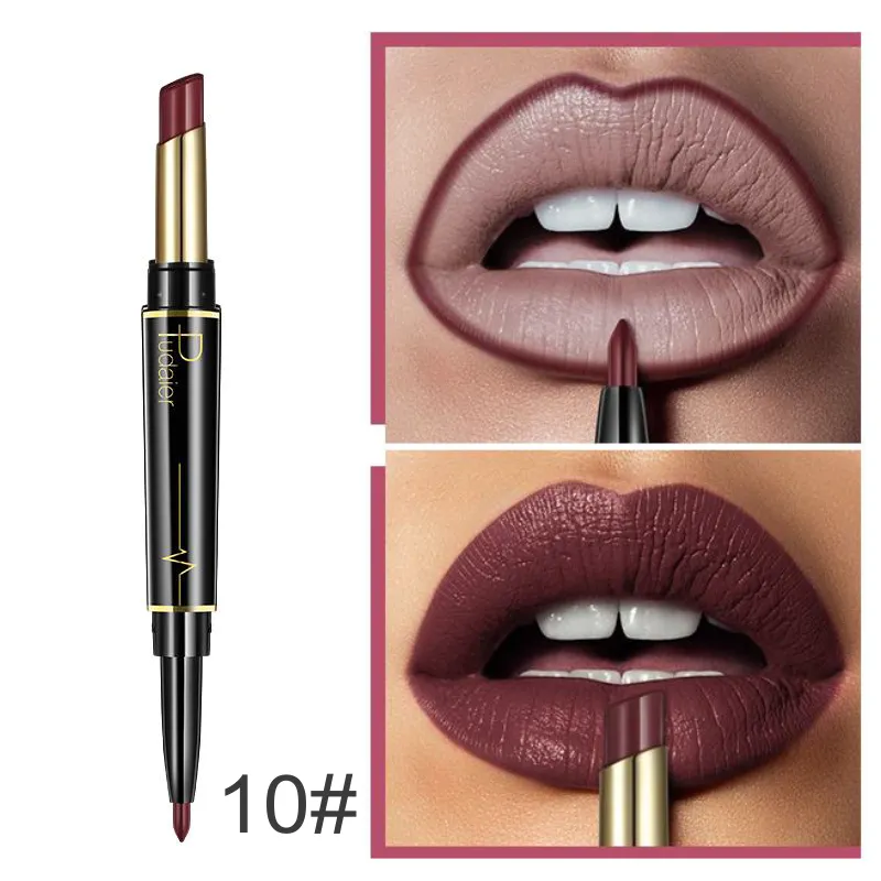 16 Color Long Lasting Lipstick   Lip Liner Combo