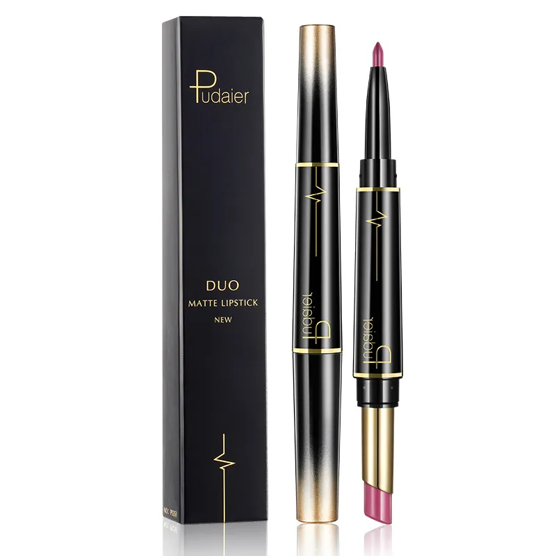 16 Color Long Lasting Lipstick   Lip Liner Combo