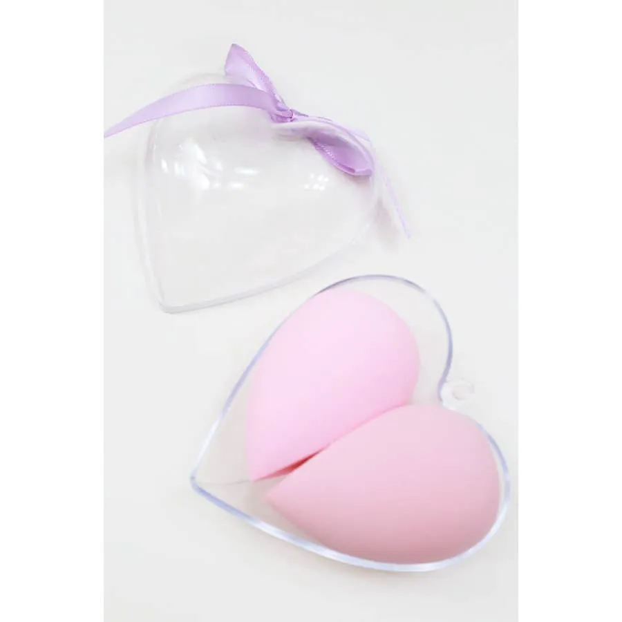 2 pk Beauty Blender in Heart Shape