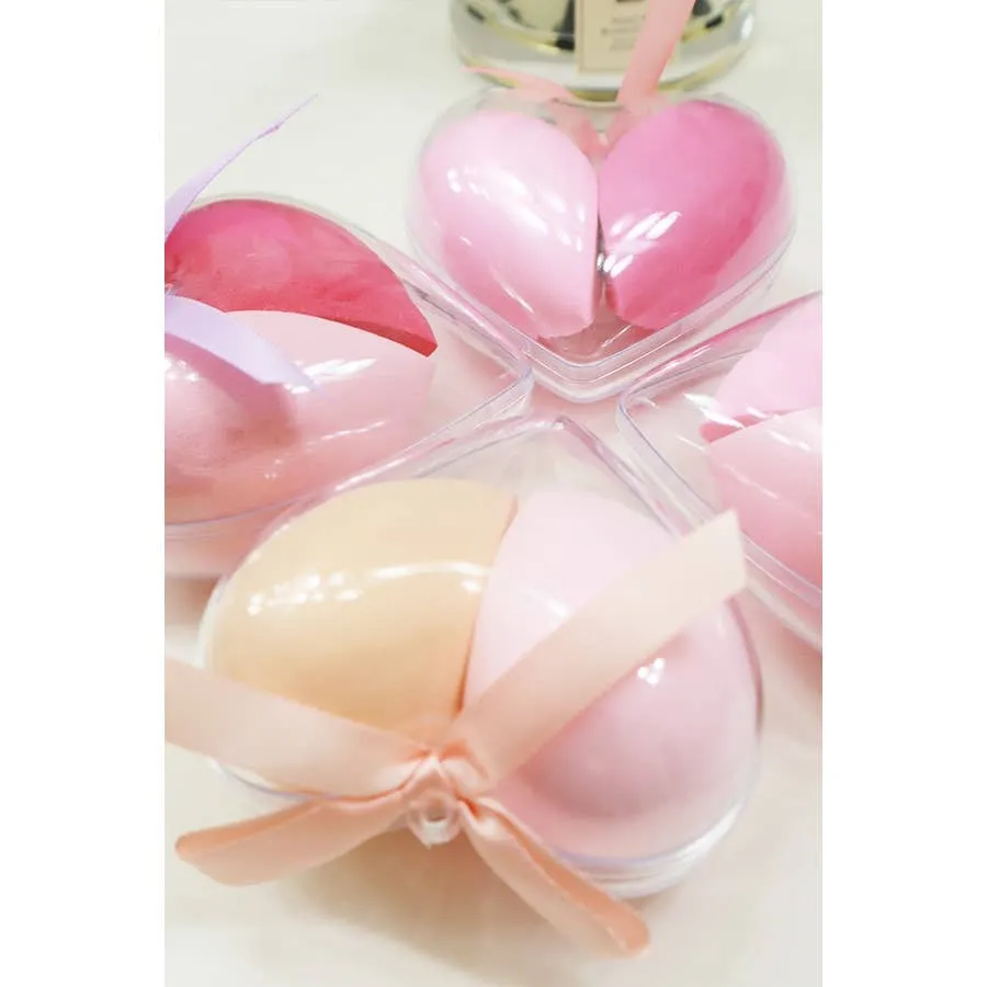 2 pk Beauty Blender in Heart Shape