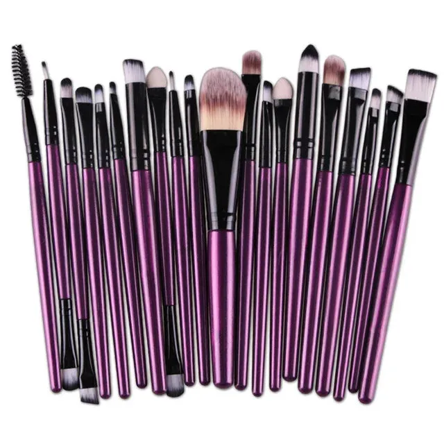 20-Piece Super Soft Makeup Brush Set