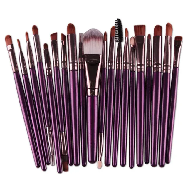 20-Piece Super Soft Makeup Brush Set