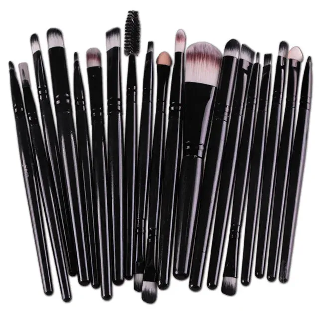 20-Piece Super Soft Makeup Brush Set