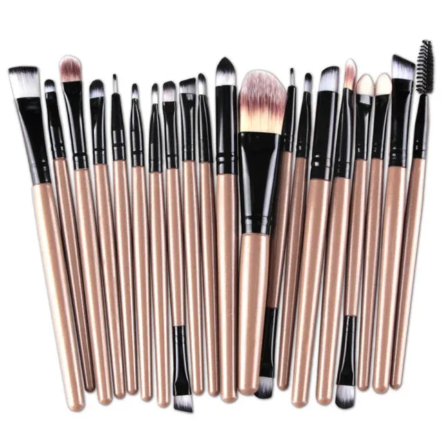 20-Piece Super Soft Makeup Brush Set