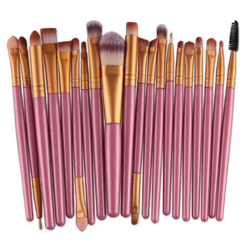 20-Piece Super Soft Makeup Brush Set