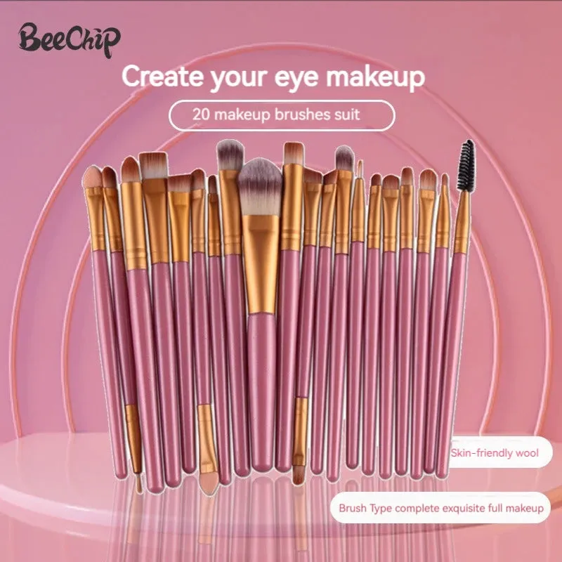 20-Piece Super Soft Makeup Brush Set