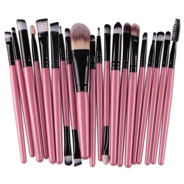 20-Piece Super Soft Makeup Brush Set
