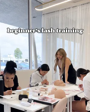 2025 Beginner Lash Training (Orange County, CA) - Deposit Only