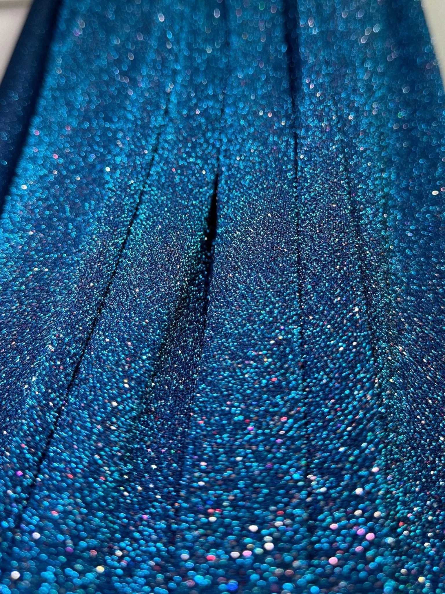 4 Way Stretch Multi Colored Glitter Spandex