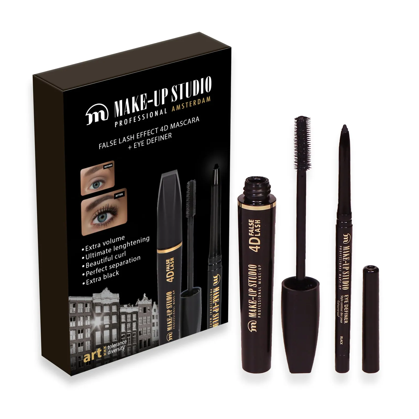 4D False Lash Mascara   Eye Definer Giftbox