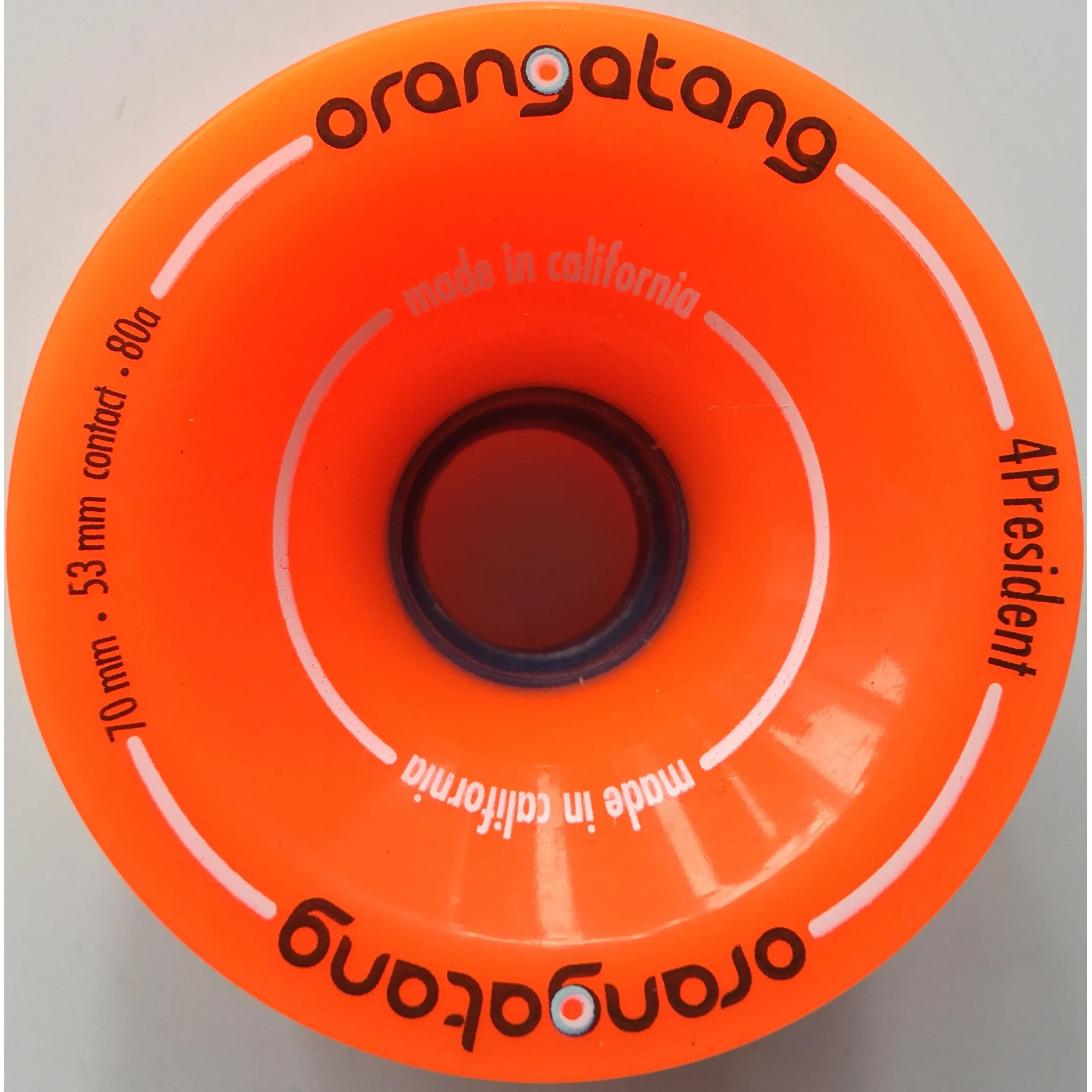 70mm 80a Orangatang 4President Wheels