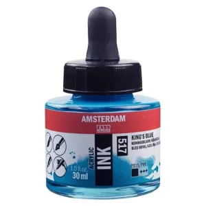 Amsterdam Acrylic Inks 30ml - King's Blue
