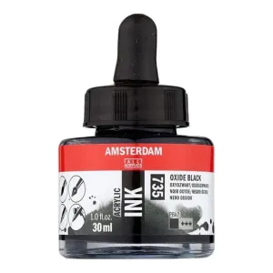Amsterdam Acrylic Inks 30ml - Oxide Black