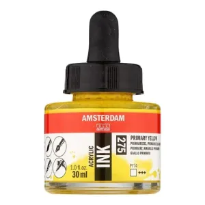 Amsterdam Acrylic Inks 30ml - Primary Yellow