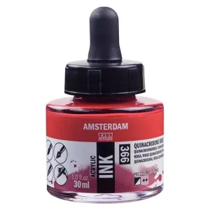 Amsterdam Acrylic Inks 30ml - Quinacridone Rose