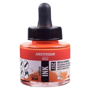 Amsterdam Acrylic Inks 30ml - Reflex Orange