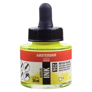 Amsterdam Acrylic Inks 30ml - Reflex Yellow