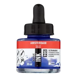 Amsterdam Acrylic Inks 30ml - Ultramarine