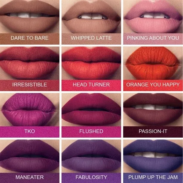 Avon mark. Liquid Lip Lacquer Satin or Matte lipstick - various shades