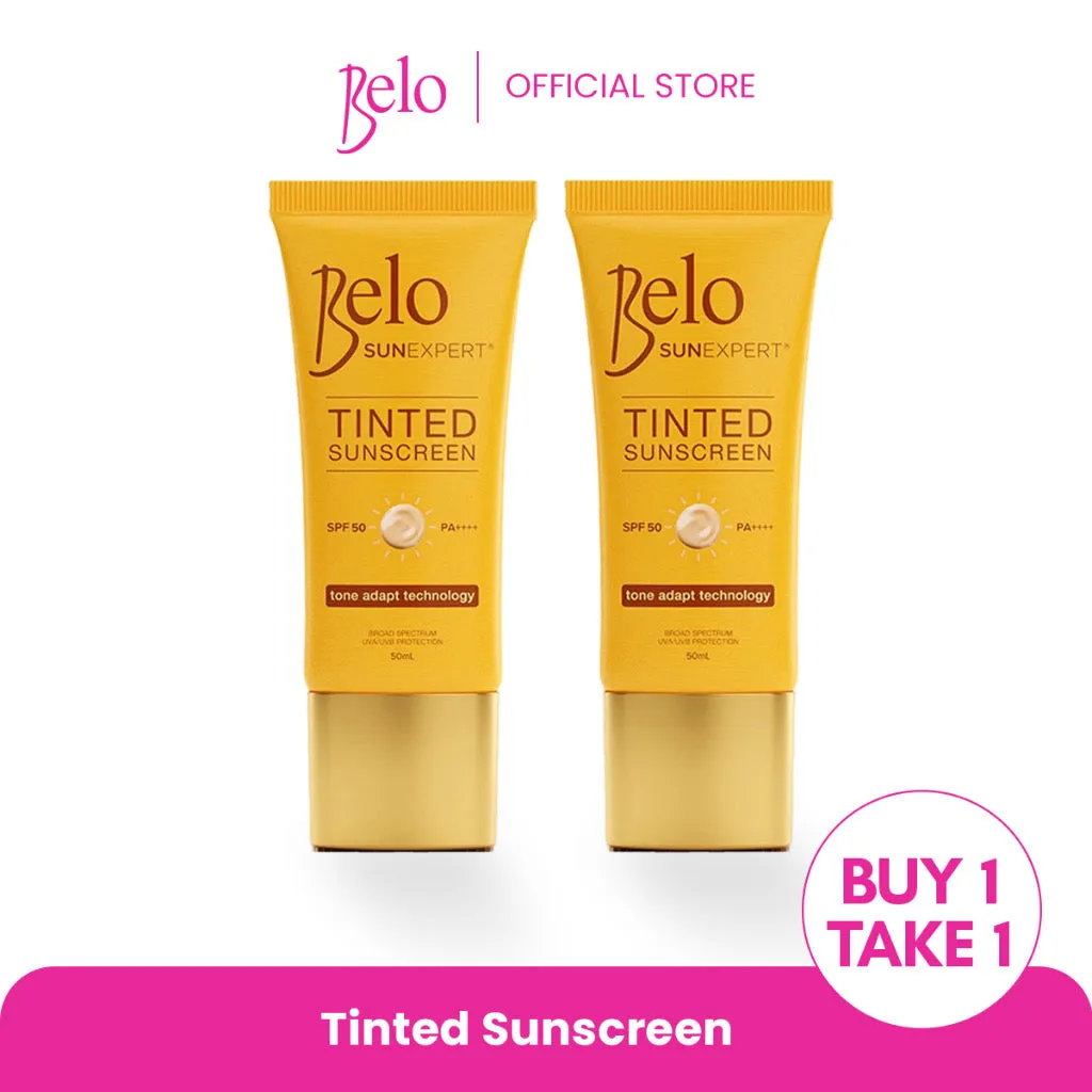 B1T1 Belo SunExpert Tinted Sunscreen SPF50 PA    (2x50ml)