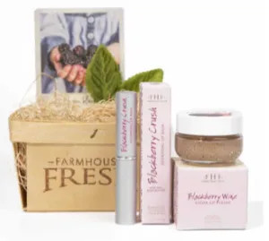 Blackberry Lip Gift Basket