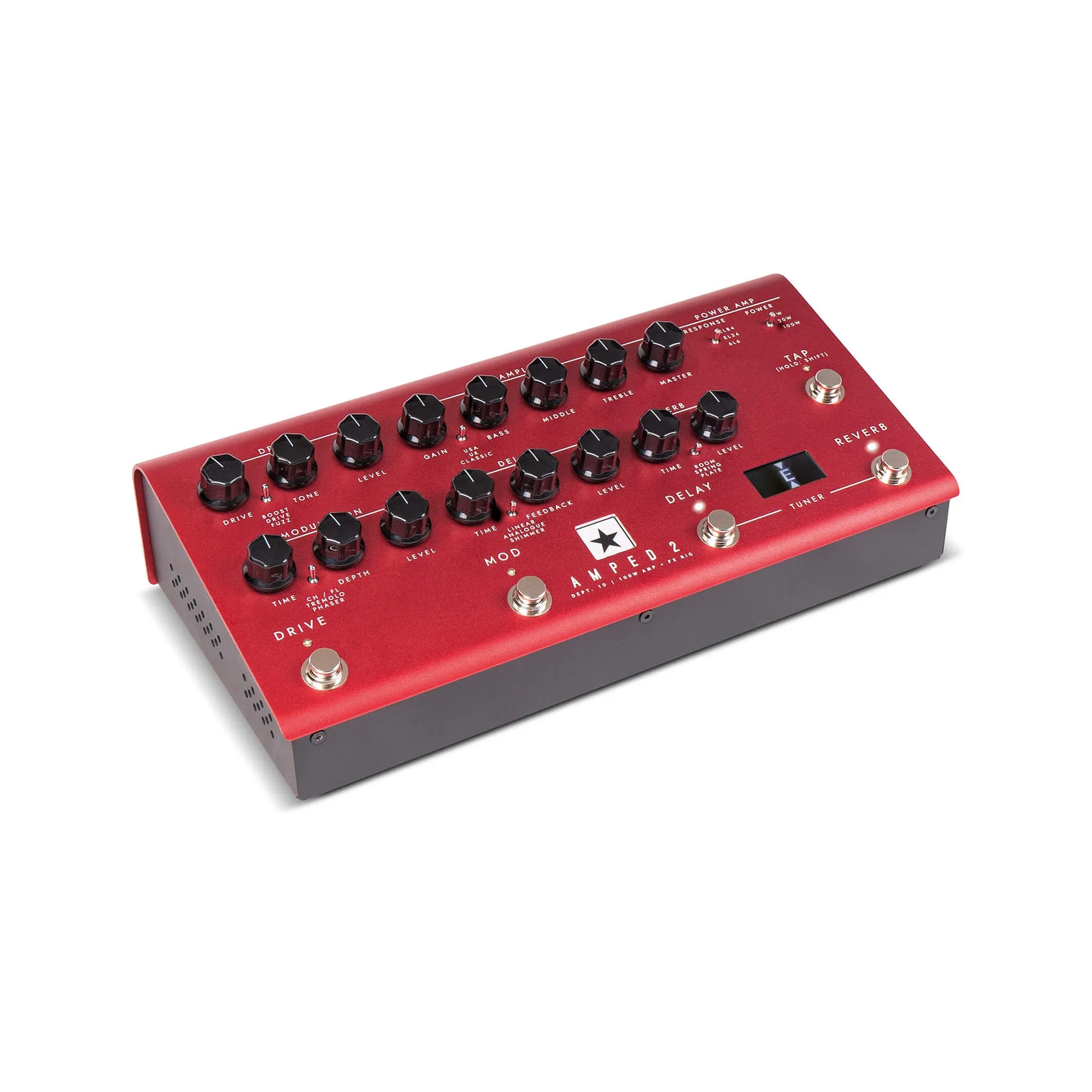 Blackstar Dept. 10 AMPED 2 100-watt Guitar Amplifier Pedal