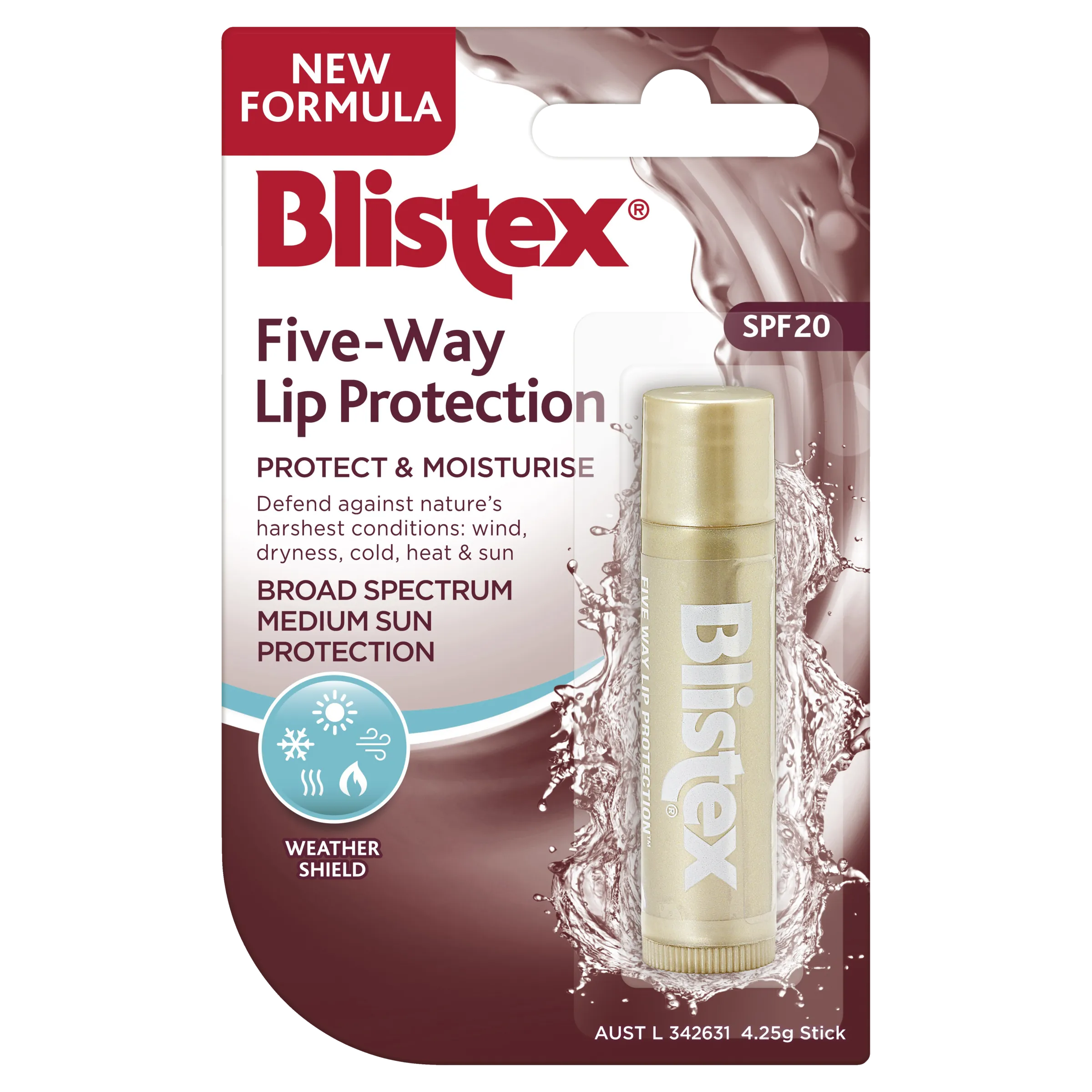 Blistex Five-Way Lip Protection Lip Balm SPF 20