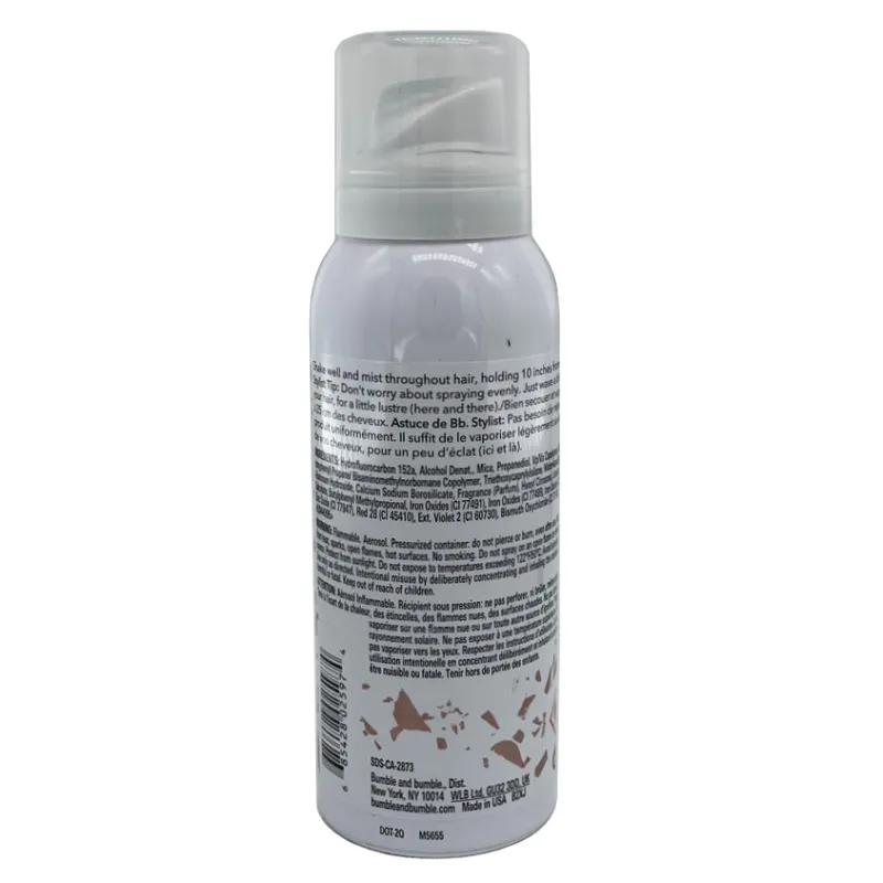 Bumble And Bumble Glimmer Finishing Spray 2.9  oz - Rose Gold