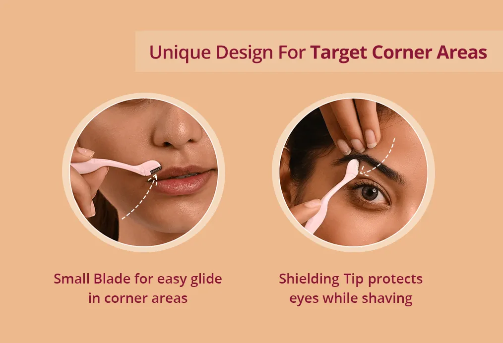 Carmesi Eyebrow Razor | Instant & Painless Eyebrow Shaver