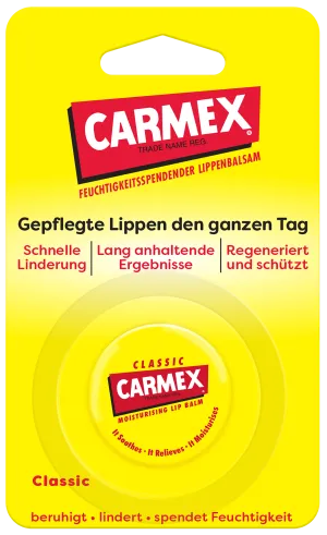 Carmex CLASSIC Moisturising Lip Balm For Dry And Chapped Lips 7.5g