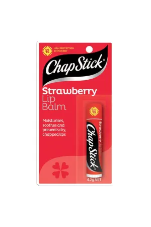 CHAPSTICK Lip Balm Strawberry SPF15 4.2g