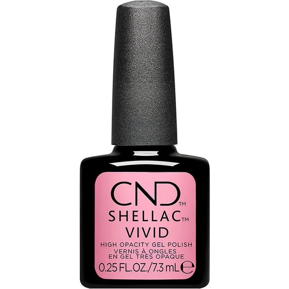 CND Shellac - Vivid Collection - Blush Pink #706 / 0.25 fl. oz. - 7.3 mL.