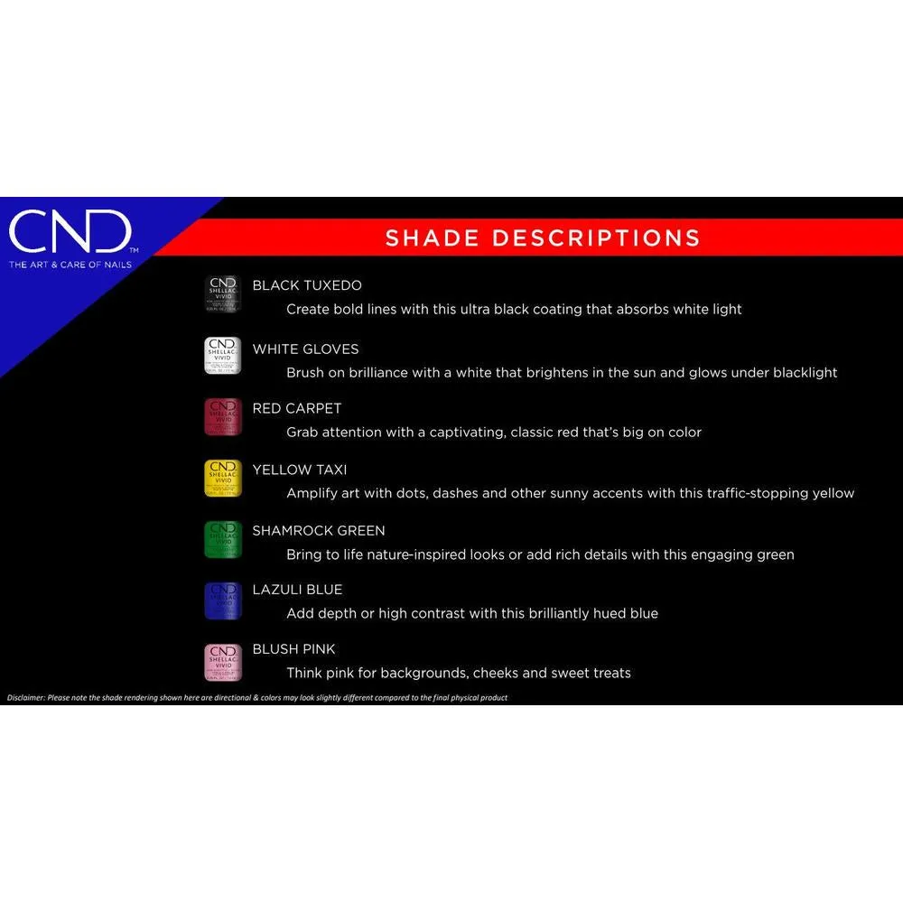 CND Shellac - Vivid Collection - Blush Pink #706 / 0.25 fl. oz. - 7.3 mL.