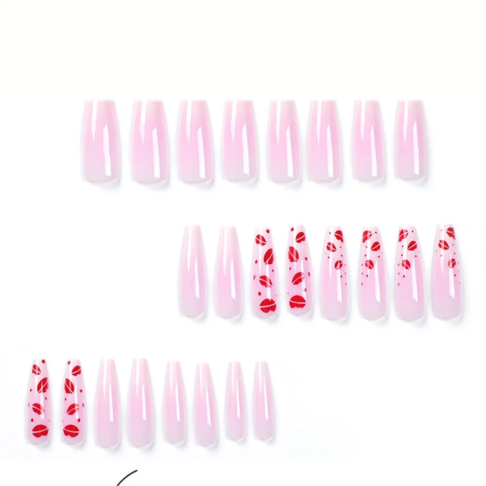 Coffin French gradient lip print