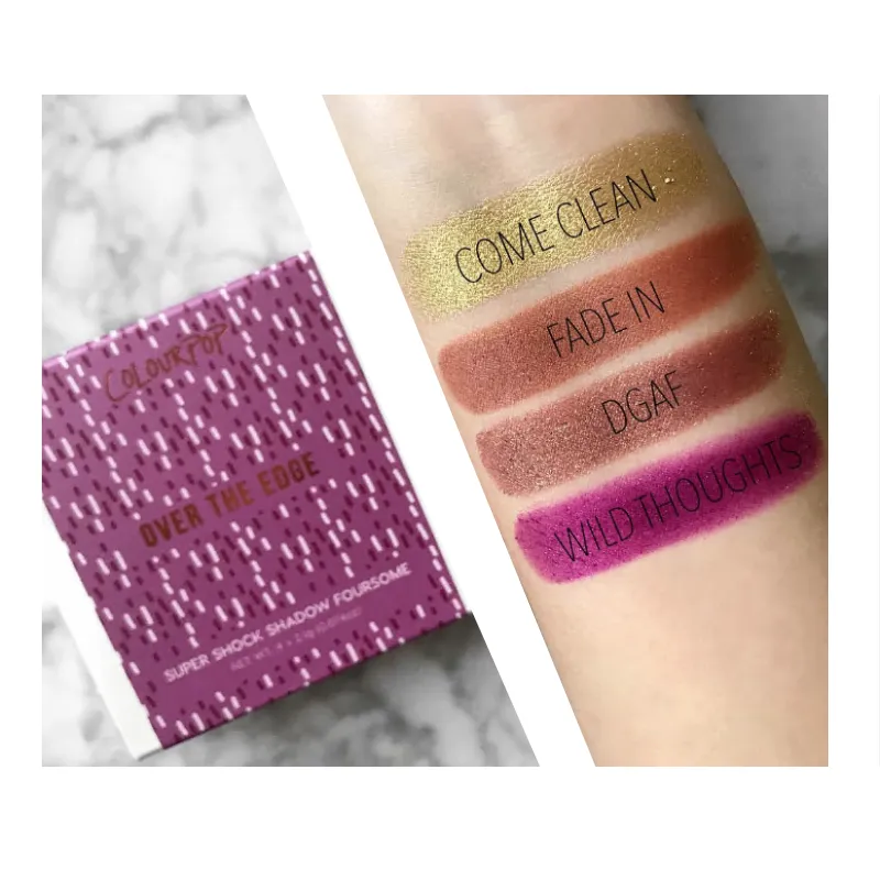 ColourPop Super Shock Shadow Foursome - Over The Edge
