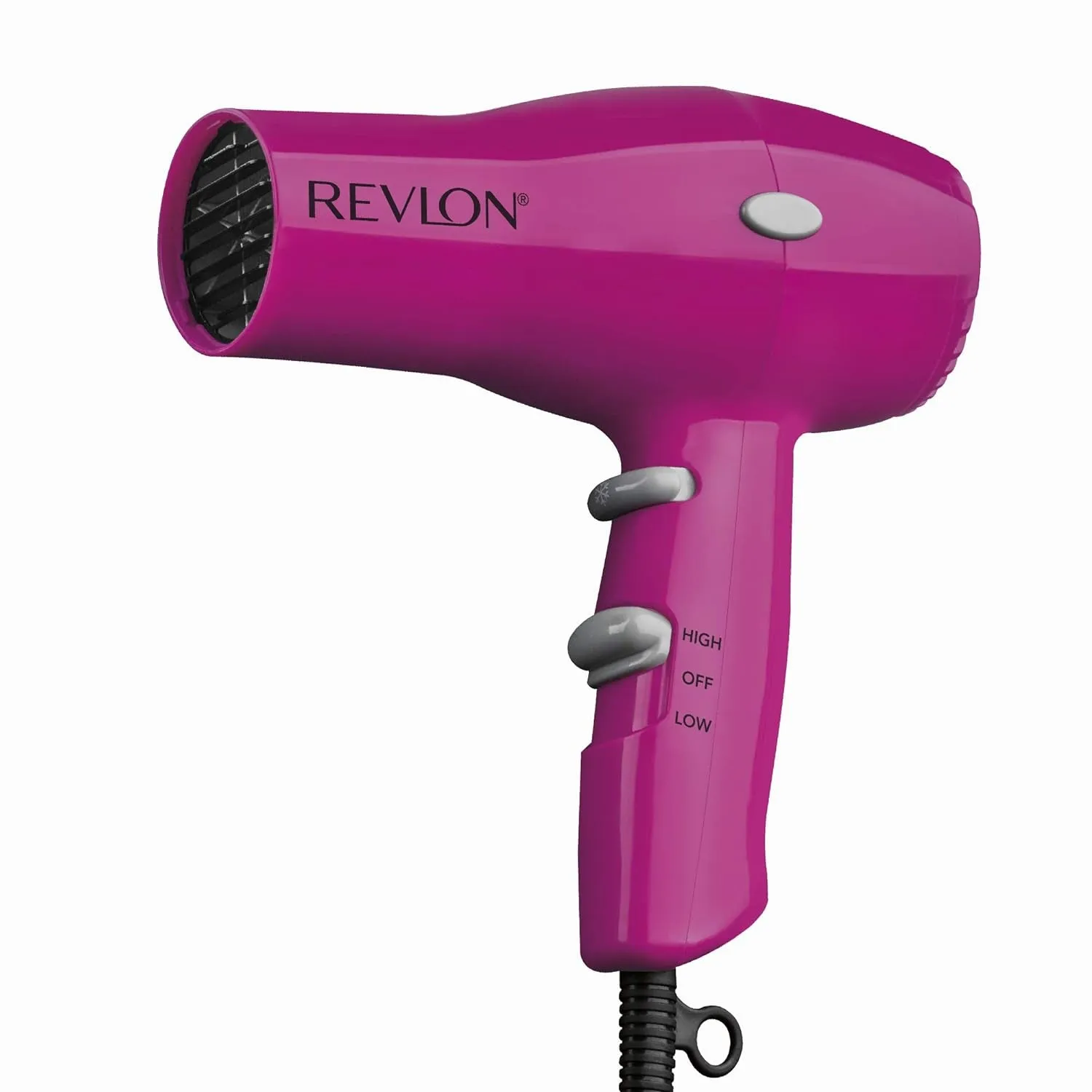Compact Hair Dryer | 1875W Lightweight Design, Perfect for Travel, (Yellow)