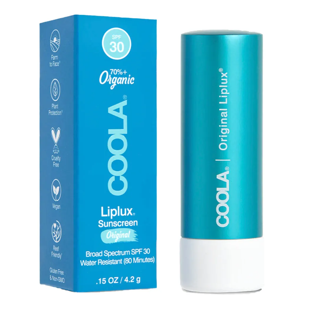 Coola Classic Liplux Organic Lip Balm Sunscreen SPF 30