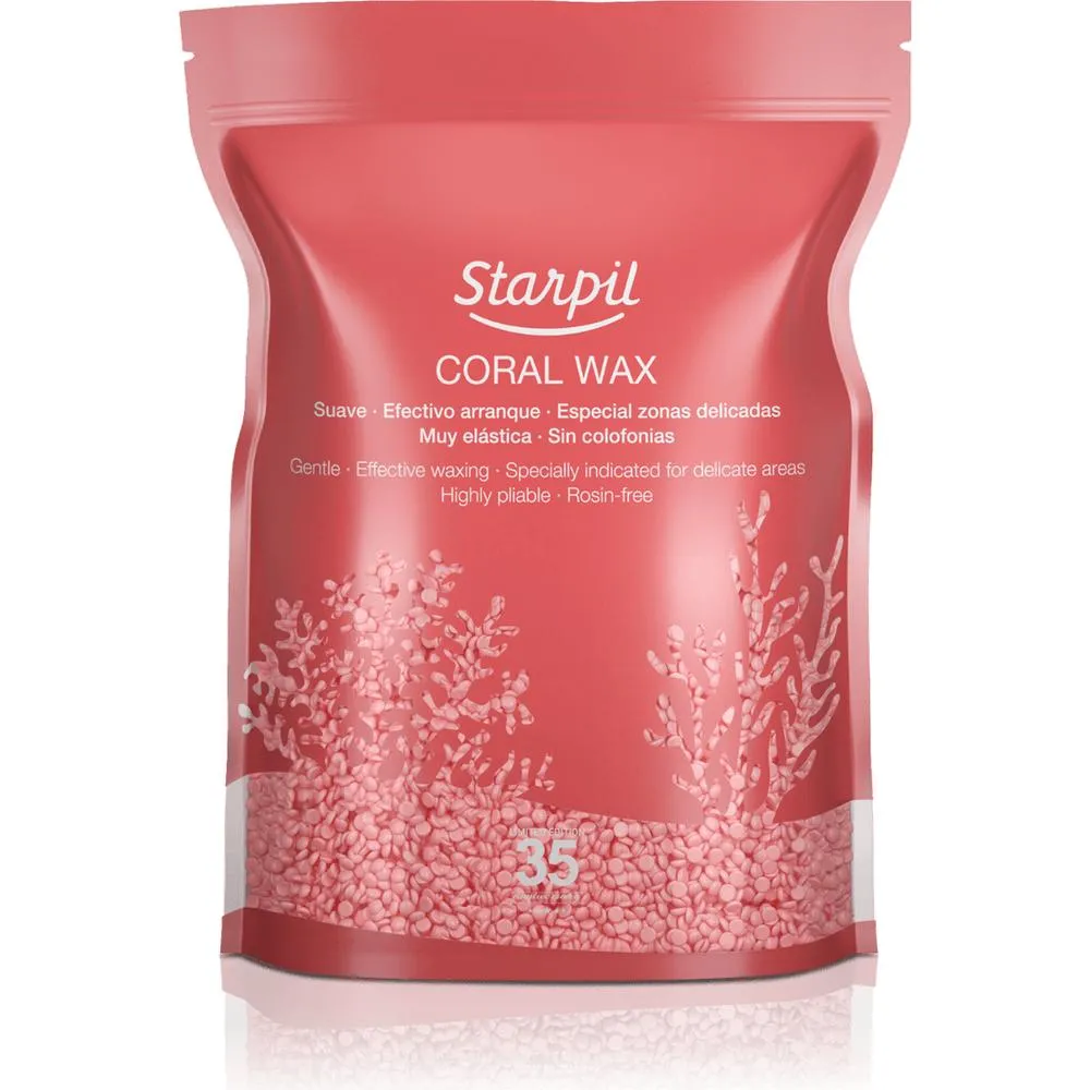 Coral Film Hard Wax - 22 lbs. / Ideal for Intimate Waxing by Starpil