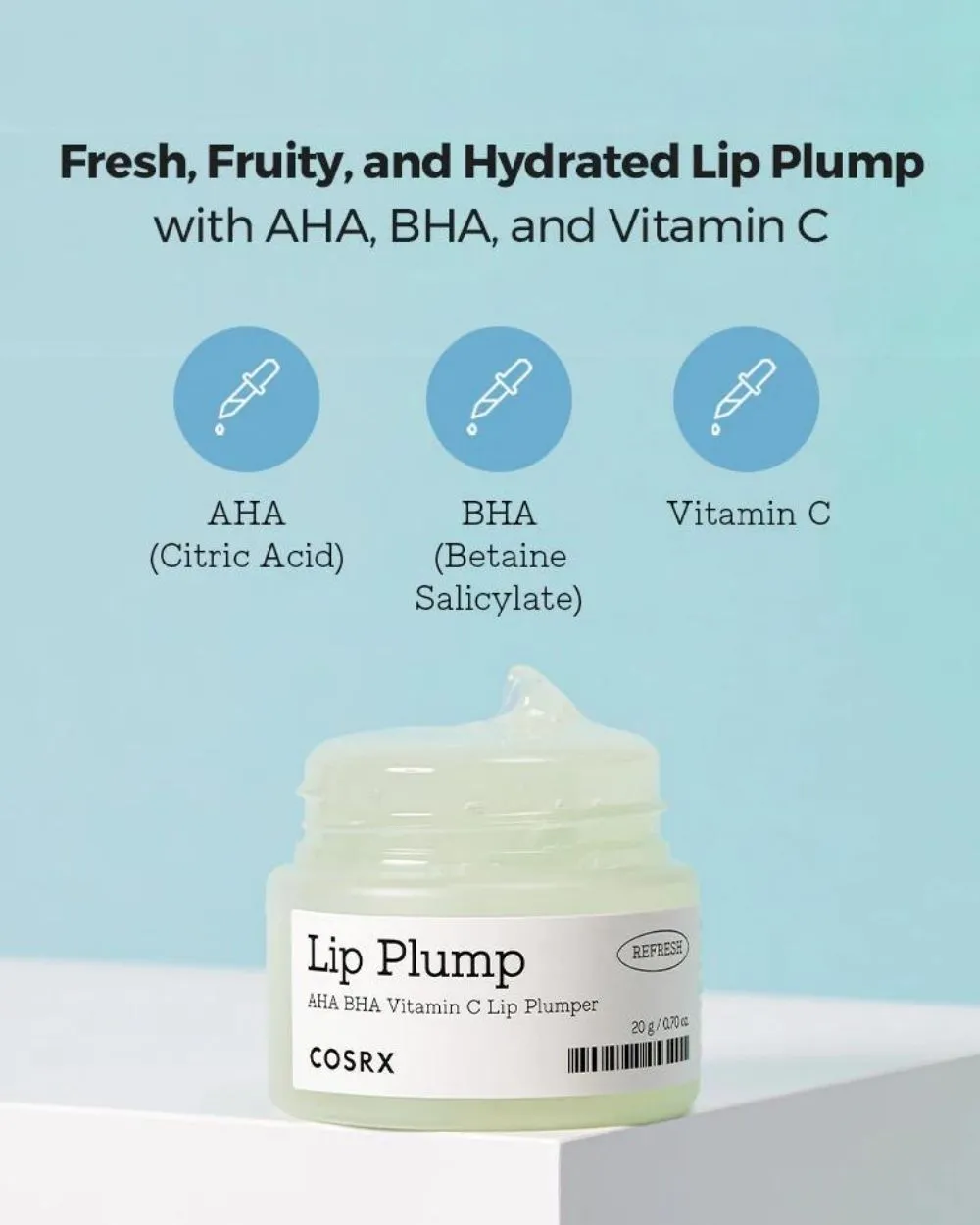 COSRX - Refresh AHA BHA Vitamin C Lip Plump