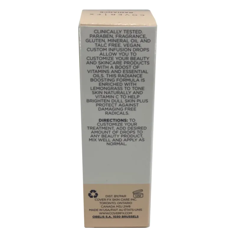 Cover FX Custom Infusion Drops - C   Lemongrass